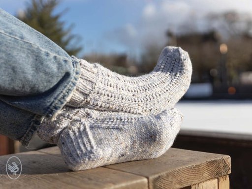 WarmWraps - gebreid - Durable Soqs (tweed)
