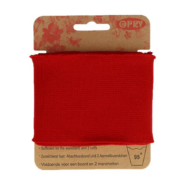 Red Uni Elastic Waist and Cuff Band Opry