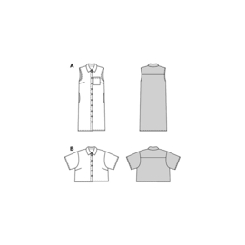 5644 Burda naaipatroon - Jurk & Blouse