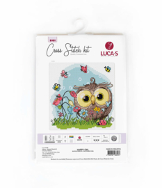 Happy owl | Aida telpakket | Luca-S