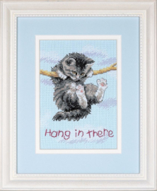 Hang in There Kitty Aida Borduurpakket Dimensions