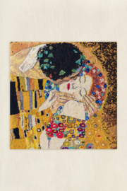 The kiss Gustav Klimt - aida - DMC telpakket the Master Collection