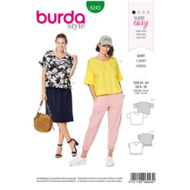 6243 Burda Naaipatroon | Shirt in variatie