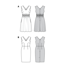 6228 Burda Naaipatroon | Jurk in variaties