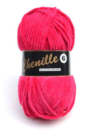 020 Shocking Pink Chenille 6 Lammy Yarns