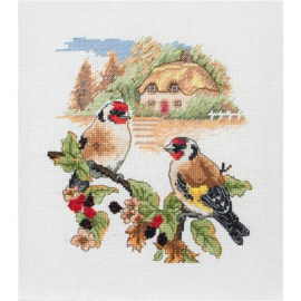 Autumn Bullfinches | Aida telpakket | Anchor