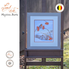 Winterlandschap - evenweave - Marjolein Bastin Lanarte telpakket