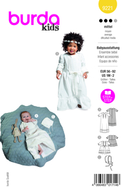 9221 Burda Naaipatroon | Doopjurk