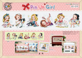 Pin Up Girl Aida telpakket Soda Stitch