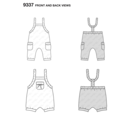 9337 Burda Naaipatroon | Jumpsuit in variatie