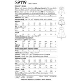 9119 A Simplicity Naaipatroon | Jurk met variatie 3-8