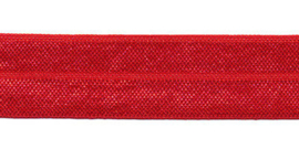 Red 20mm/0.8" Elastic Bias Binding