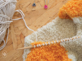 Baseball Cardigan Knitting Durable Teddy, Cosy Fine & Glam