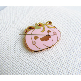 Pumpky - the smiling pumpkin - needle minder - Leti Stitch