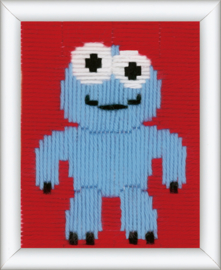 Little Blue Monster Long Stitch Vervaco