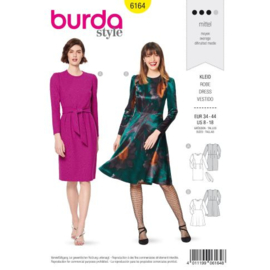 6164 Burda Naaipatroon | Jurk in variatie