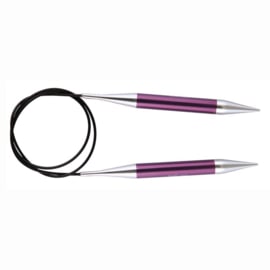 12mm/US 17, 100cm/40" Zing Fixed Circular Needles KnitPro