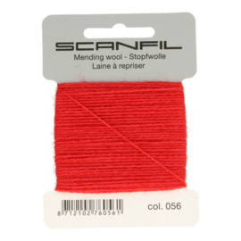 56 Red Mending Wool Scanfil