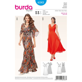 6583 Burda Naaipatroon | Jurk in Variatie