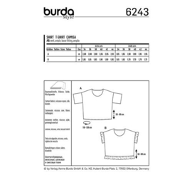 6243 Burda Naaipatroon | Shirt in variatie