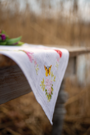 Kleurige Bloemen | Tafelkleed Aida | Vervaco