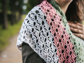 Tweed Horizon Shawl Gehaakt Durable Soqs Tweed