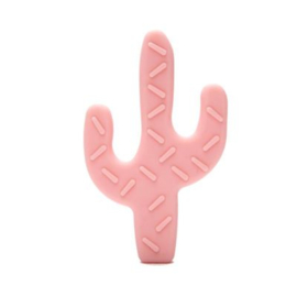 Roze siliconen cactus bijtring Durable