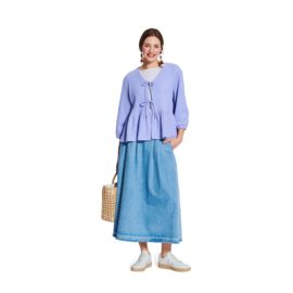 5632 Burda naaipatroon - Blouse in variatie