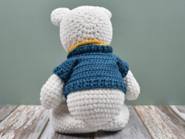 Polar Bear Crochet Durable Velvet