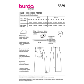 5659 Burda naaipatroon - Jurk
