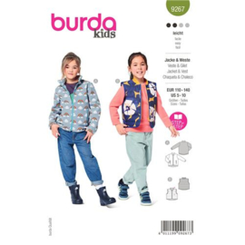 9267 Burda Naaipatroon | Jack  en bodywarmer