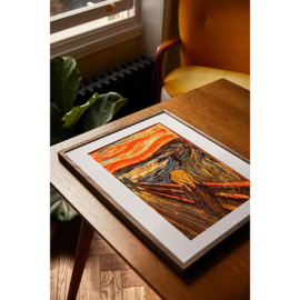 The scream Edvard Munch - aida telpakket - DMC the Masters Collection