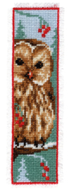 Owl and Deer Aida Bookmarks Cross Stitch Kit Vervaco