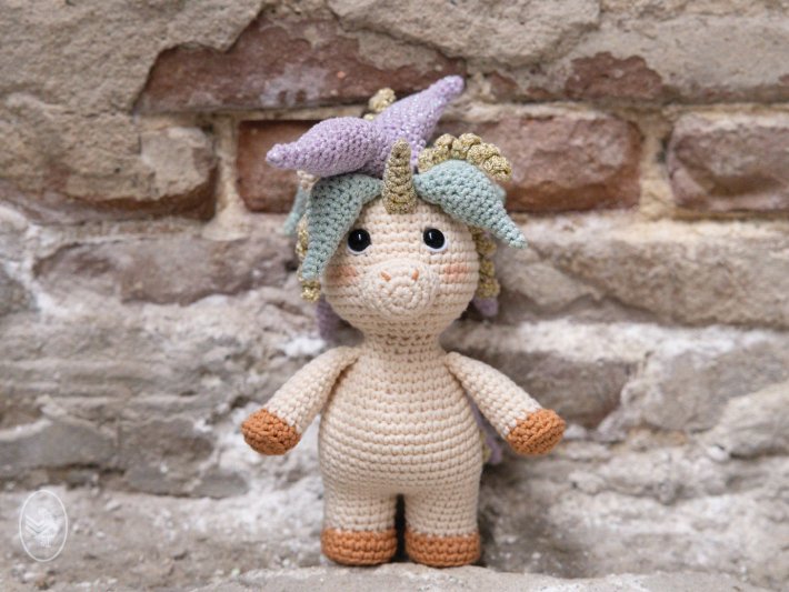 Eenhoorn Glamora - gehaakt - Durable Cosy Fine & Glam