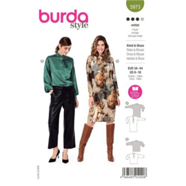 5973 Burda Naaipatroon | Jurk en blouse