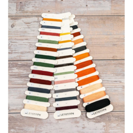Poppy eyes aida telpakket - Leti Stitch
