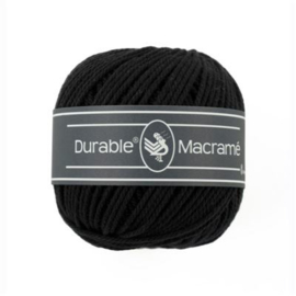 325 Black Durable Macramé 