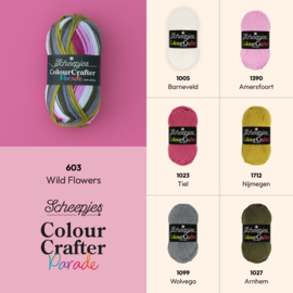 603 Wild Flowers - Colour Crafter Parade - Scheepjes