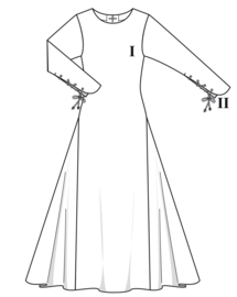 7977 Burda Naaipatroon - Historische jurk