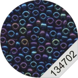 4702 Violet Rocailles Beads Le Suh