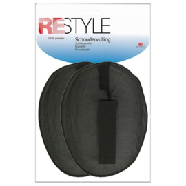 15mm Shoulderpads raglan with Velcro ReStyle