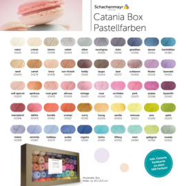 Pastel Colors | Amigurumi Box / Colour Pack | Catania | Schachenmayr