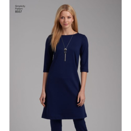 8557 A Simplicity Naaipatroon | Complete outfit maat XXS - XXL