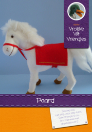 Paard Vilt  Pakket | Vrolijke Vilt Vriendjes