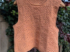 Retro spencer - gehaakt - Durable Cosy extra fine