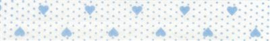 Blue Hearts Fantasy Bias Binding Fillawant