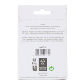 100cm paarse kabel - KnitPro