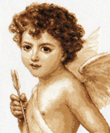 Cupid Aida Embroidery Kit Alisa