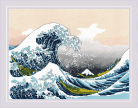 The Great Wave off Kanagawa after K. Hokusai artwork | Aida | Riolis telpakket