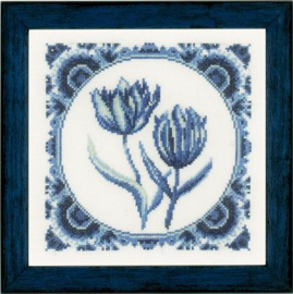 Classic Delft Tulips Lanarte Telpakket